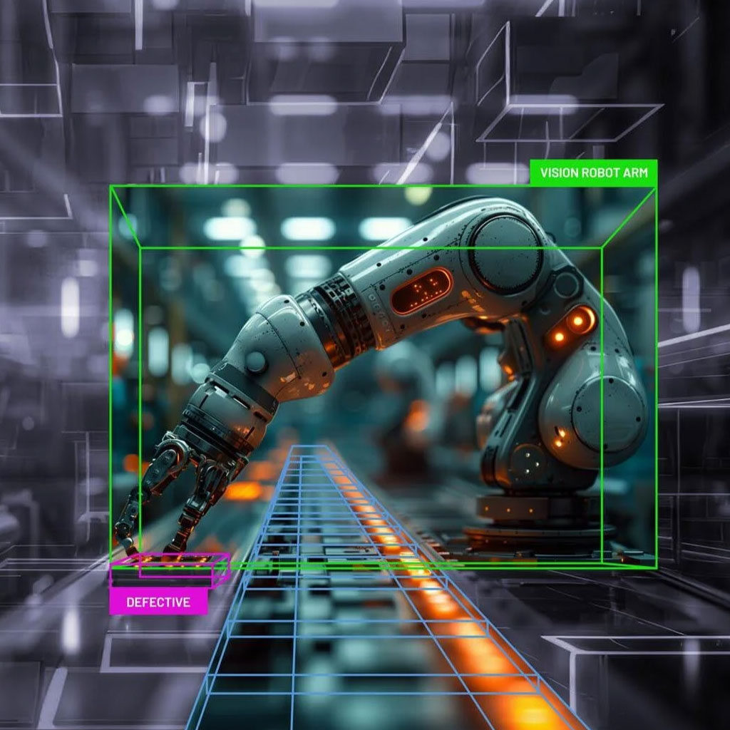 Industrial Manufacturing Square