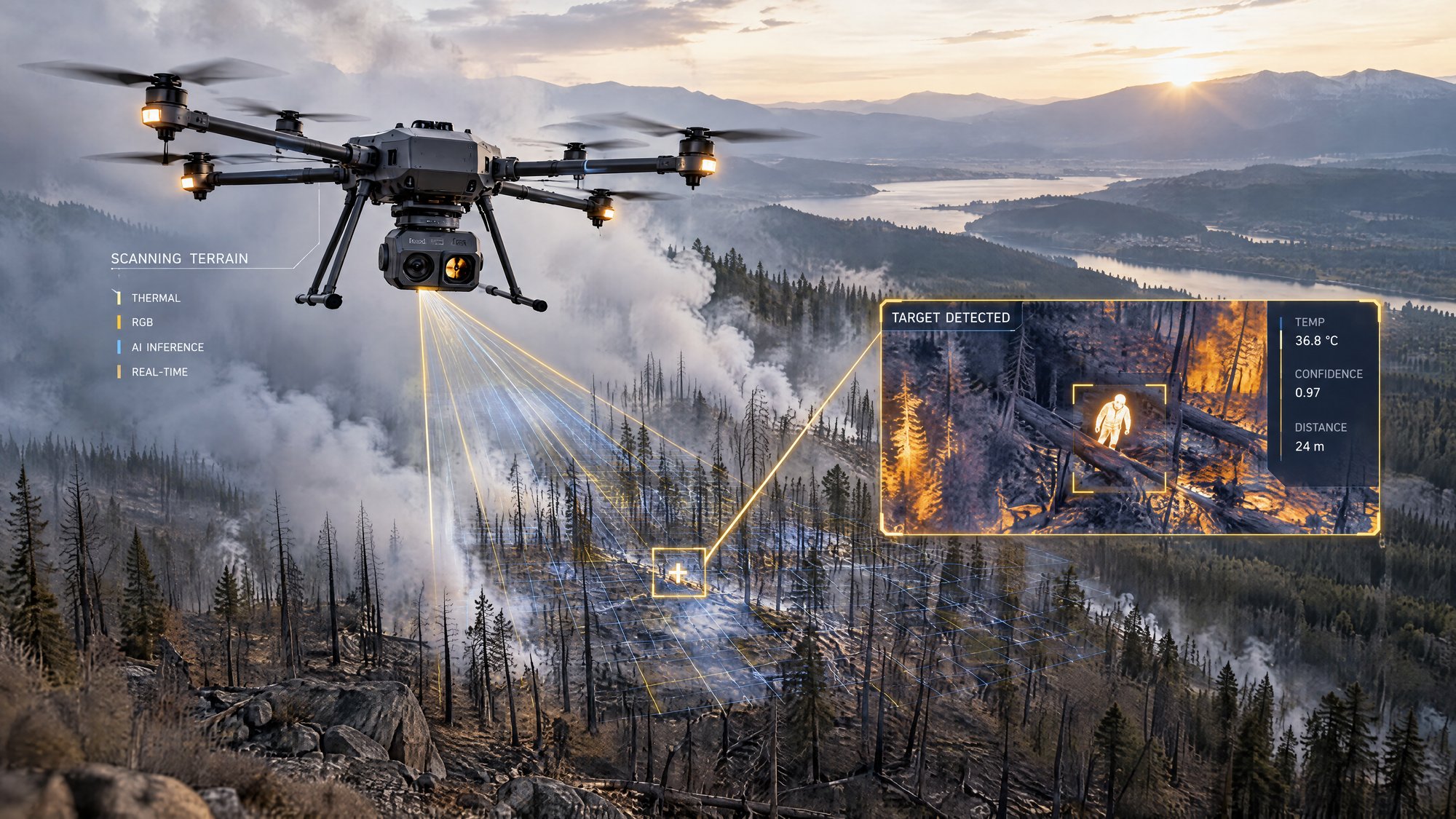 Drone hostile environment